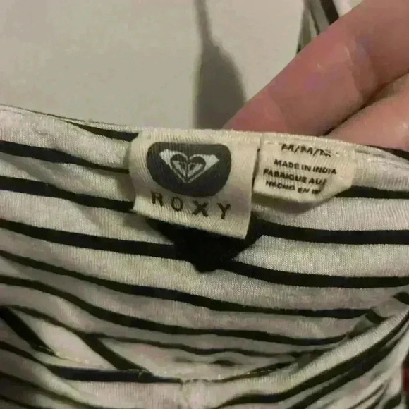 Roxy Juniors Strapless Floral mini Dress size M Surfer Pacsun Y2K style - Picture 7 of 8